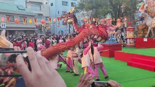 Dragon Dance Nagasaki Latern Festival 2024  Nagasaki Japan [upl. by Agnizn]