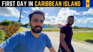 FIRST DAY in Carribean Island BARBADOS with PassengerParamvir [upl. by Atenahs]