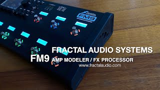 Fractal Audio FM9 Amp Modeler  FX Processor [upl. by Ilak]