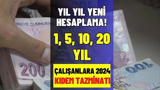 SON DAKİKA HABER 15101520 Yıl Çalışanlar Temmuz’dan itibaren bakın ne kadar tazminat alacak [upl. by Peery406]