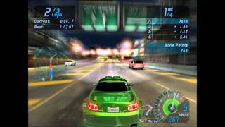 Need For Speed Underground 1 Gameplay PC [upl. by Esiahc845]