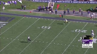 Hunter Niswander 80YD Punt vs Iowa [upl. by Kumar]