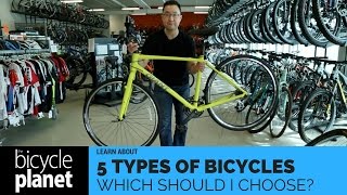 Five Types of Bikes Which Should I Choose [upl. by Aicitel]