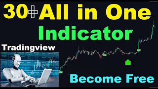 30 INDICATORS IN ONE🔥30 ALLINONE TRADINGVIEW INDICATORS🔥Professional Buy Sell Indicator🔥FREE 100 [upl. by Fulvi]