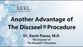 Another Advantage of The Discseel® Procedure [upl. by Brendis]