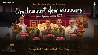 Orgelconcert door winnaars Feike Asma Concours 2023 [upl. by Eciruam296]