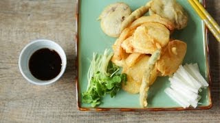 Rezept Japanisches Gemüse Tempura [upl. by Kneeland]