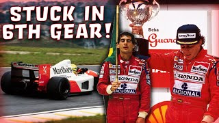 This is How Ayrton Senna Won The 1991 Brazilian Grand Prix [upl. by Chere786]