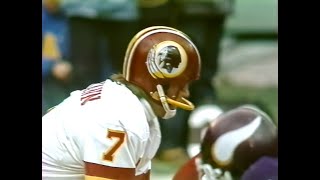 1982 NFC Div Playoff  Vikings at Redskins  Enhanced CBS Broadcast  1080p [upl. by Annodas756]