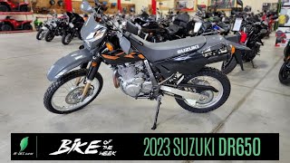 2023 Suzuki DR650 Dual Sport Motorcycle [upl. by Miharbi225]