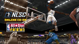 NBA Live 2003  AllStar Game  NLSC Online CoOp  PC Default Roster [upl. by Yojal]