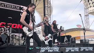 Omnium Gatherum “Who Could Say” Live at 70000 Tons of Metal [upl. by Wash732]