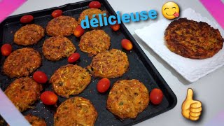 Galettes de légumes au four juste trop bon🧀🥕🥔🥒 [upl. by Hgielram]