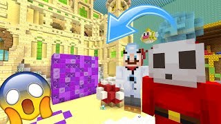 Minecraft  Nintendo Fun House  CUBE IS MOVING TO BLOW UP THE FUN HOUSE 345 [upl. by Georgena]