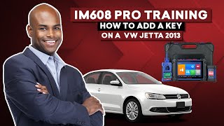 Autel IM608  How to Add a Key on a VW Jetta 2013  Pro Training 2020 [upl. by Nimad]