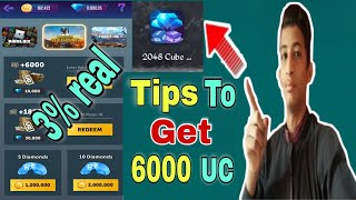 2048 cube winner pubg mobile  2048 cube winner free fire  tips to get uc [upl. by Uot]