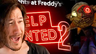 Markiplier Reacts to FNAF Help Wanted 2 amp Security Breach Ruin DLC Trailer [upl. by Inahc]