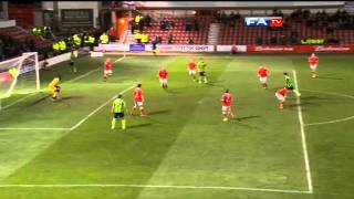 Penalties and official highlights  Wrexham 11 Brighton 45 P  FA Cup 3rd Round Proper 180112 [upl. by Adiarf624]