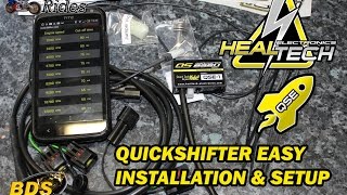 HealTech QuickShifter Easy Install amp Setup [upl. by Adalie]