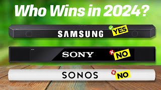 Best Dolby Atmos Soundbars 2024 Who Is The NEW 1 [upl. by Sonitnatsnok]