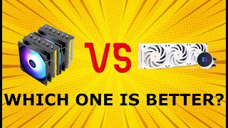 THE BEST BUDGET CPU COOLER VS BEST BUDGET AIO 360MM Thermalright [upl. by Duong975]