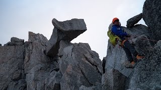 Aiguille du Tour Arête Sud Ouest de la Table de Roc Chamonix MontBlanc alpinisme montagne escalade [upl. by Kotz]