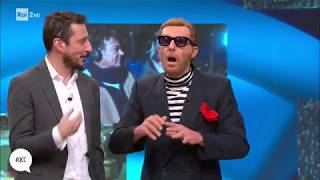 Lapo Elkann  Quelli che il calcio 17122017 [upl. by Nayra]