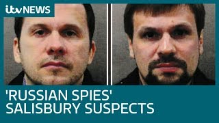 Russian intelligence officers named as Salisbury nerve agent suspects  ITV News [upl. by Serafina]