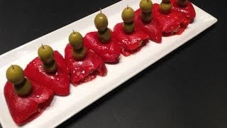 Pimientos del Piquillo rellenos de Atún [upl. by Nnainot]