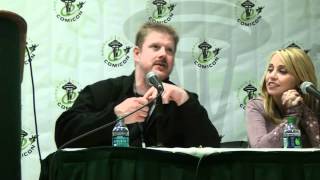 Emerald City Comic Con 2012 Voice Actors Panel Pt 1 Kevin Conroy Tara Strong John DiMaggio [upl. by Eirrot]