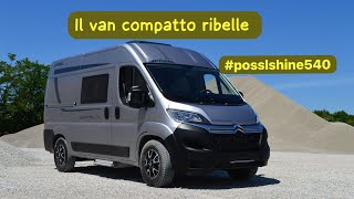 Van tour interno del PosslGroup shine540 vediamo perché è il più desiderato dei van compatti 💙 [upl. by Dorreg535]