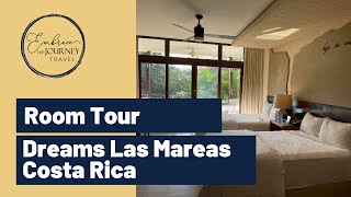 Dreams Las Mareas Costa Rica room tour [upl. by Lole85]