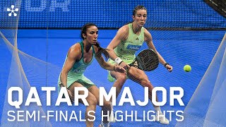 Qatar Ooredoo Major Premier Padel Highlights day 5 women [upl. by Mllly]