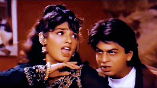 Zamane Ko Ab Tak Nahi Hai PataZamaana Deewana 1995 Full HD Video Song Shahrukh KhanRaveena Tandon [upl. by Gardiner334]