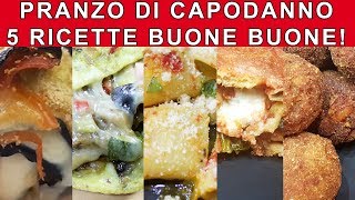 PRANZO CAPODANNO 2020 5 RICETTE  FoodVlogger [upl. by Erdnaet]