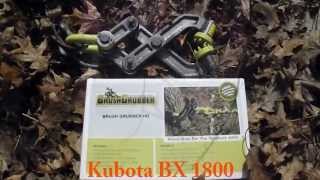 Brush Grubber Tree Stump Removal Review [upl. by Antipas]