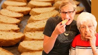 How to make biscotti Katies Italian grandma shares recipe [upl. by Hogue]