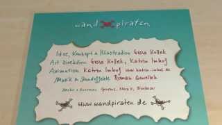 Wandpiraten  Vliestapete kinderleicht anbringen [upl. by Mcclelland]