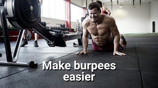 4 Tips To Make Burpee Workouts Easier [upl. by Aramo]