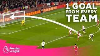 1 AMAZING Premier League goal scored by EVERY 202223 team [upl. by Euk]