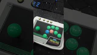 Sega Virtua Stick with Brook RetroBoard RJ45 [upl. by Adalard160]