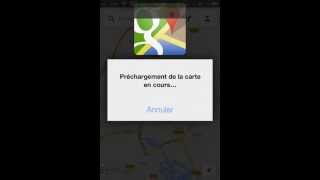 Mode hors ligne Google Maps iPhone iPad [upl. by Jerrine417]