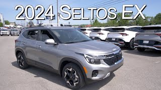 New Steel Gray 2024 Kia Seltos EX at Parkside Kia [upl. by Alarise]