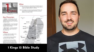 1 Kings 13 Summary 5 Minute Bible Study [upl. by Kroo]