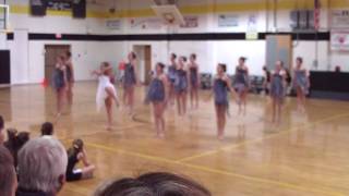 Ruckel Dance and Cheer Team Ruckel vs Pryor game [upl. by Ydnew24]