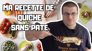 RECETTE DE QUICHE SANS PATES simple et rapide mais très bon [upl. by Sucramal389]