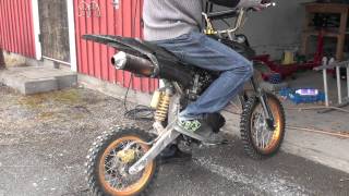 DirtBike 150cc Cold Start [upl. by Zadack]