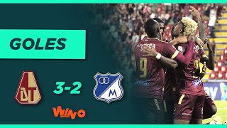 Tolima vs Millonarios 32 Liga BetPlay Dimayor 2021II  Fecha 18 [upl. by Peg]