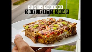 Omelette bomb  unique and yummiest breakfast  recipes by Miss Food Mood [upl. by Neibaf]