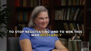 Victoria Nuland lies about the prevented RussianUkrainian peace plan [upl. by Tina929]